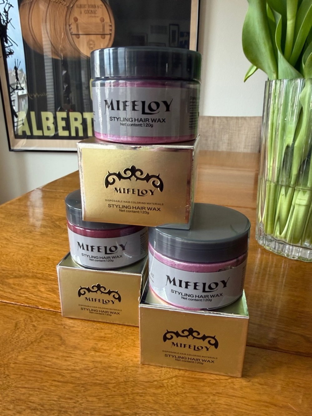 3 NEW MifeLoy Styling Hair Wax